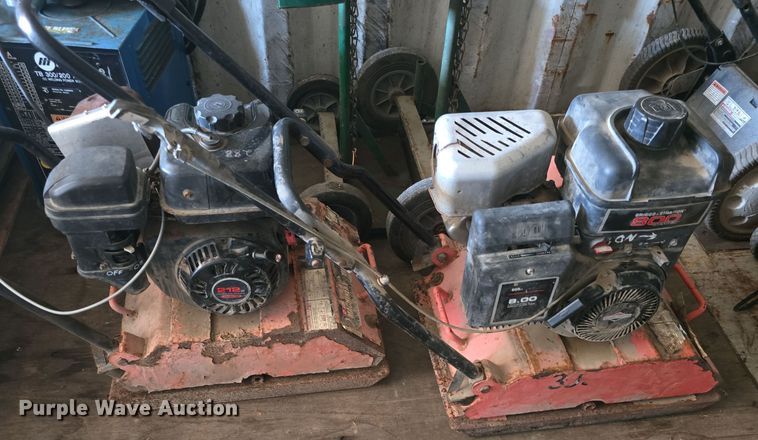 image for item EK6088 (2) plate compactors