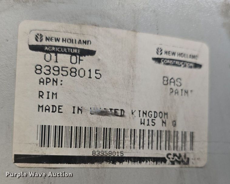 image for item EK6090 (2) New Holland TS110 wheels