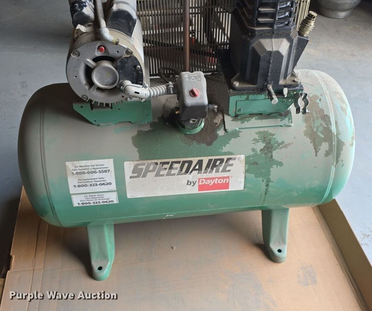 image for item EK6102 Dayton Speedaire 4B234D air compressor