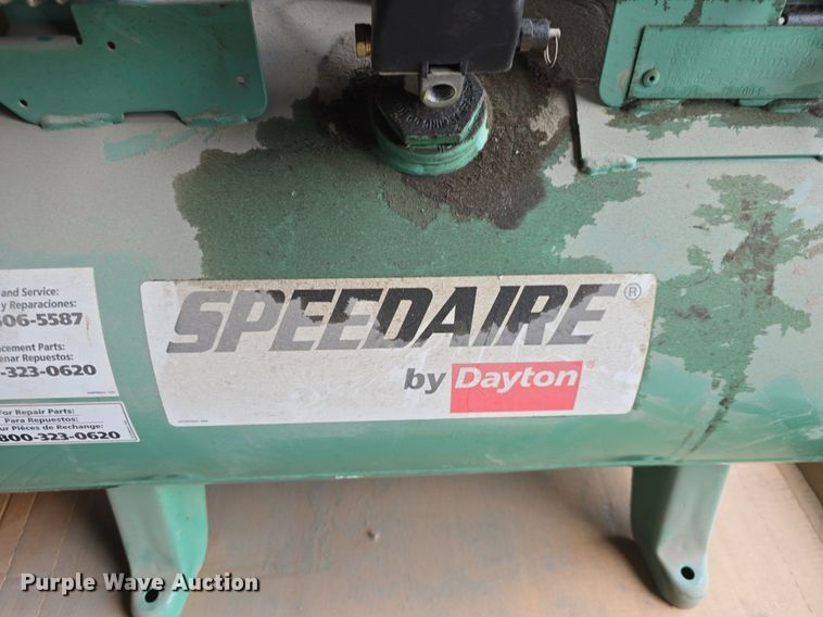 image for item EK6102 Dayton Speedaire 4B234D air compressor