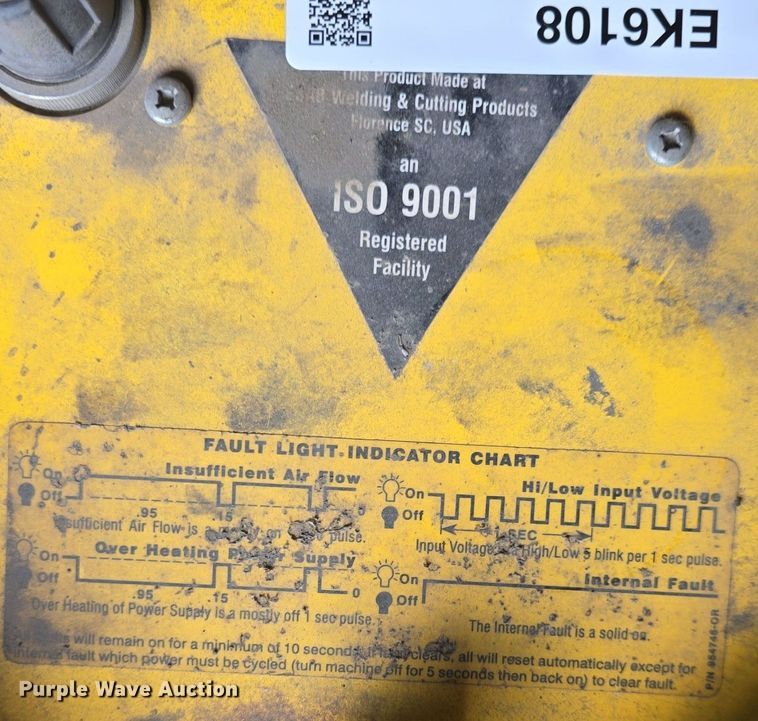 image for item EK6108 ESAB PCM500i  plasma cutter