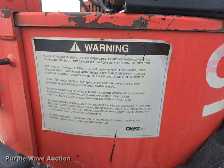 image for item EK6157 Crafco SS125 melter applicator