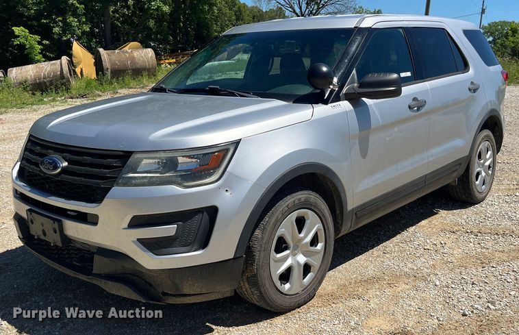 image for item EK8635 2016 Ford Explorer Police Interceptor  SUV