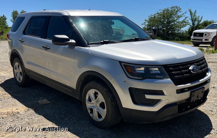 image for item EK8635 2016 Ford Explorer Police Interceptor  SUV