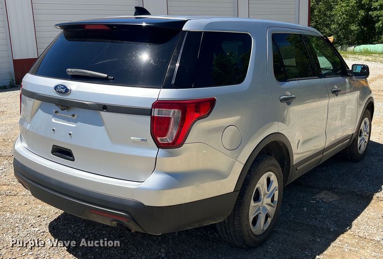 image for item EK8635 2016 Ford Explorer Police Interceptor  SUV