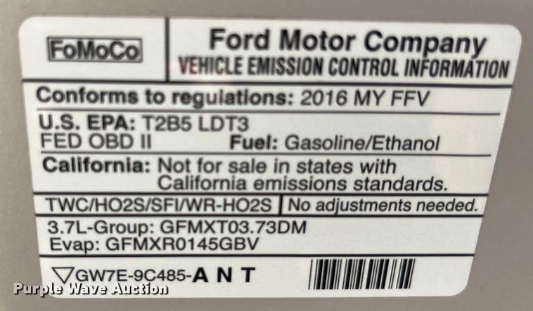 image for item EK8635 2016 Ford Explorer Police Interceptor  SUV