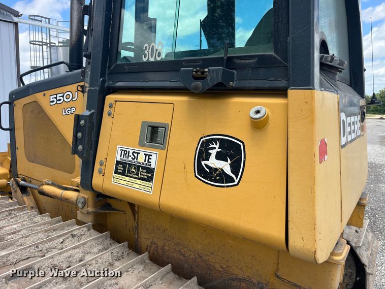 image for item EK8698 2005 John Deere 550J LGP dozer
