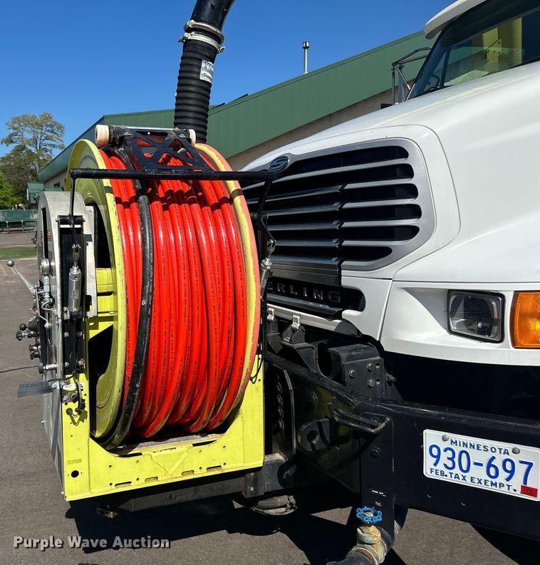 image for item LR9369 2009 Sterling  sewer jetter truck