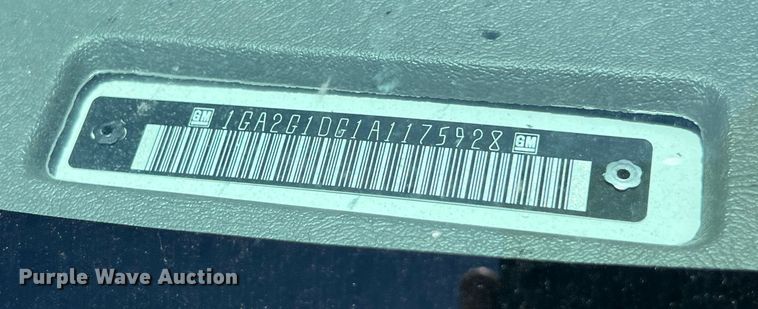 image for item LU9896 2010 Chevrolet  Express 3500 van