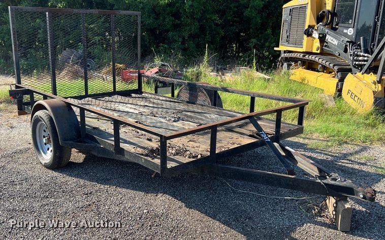 image for item LU9899 2010 C&M utility trailer