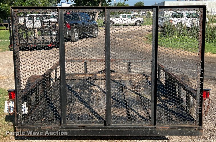 image for item LU9899 2010 C&M utility trailer