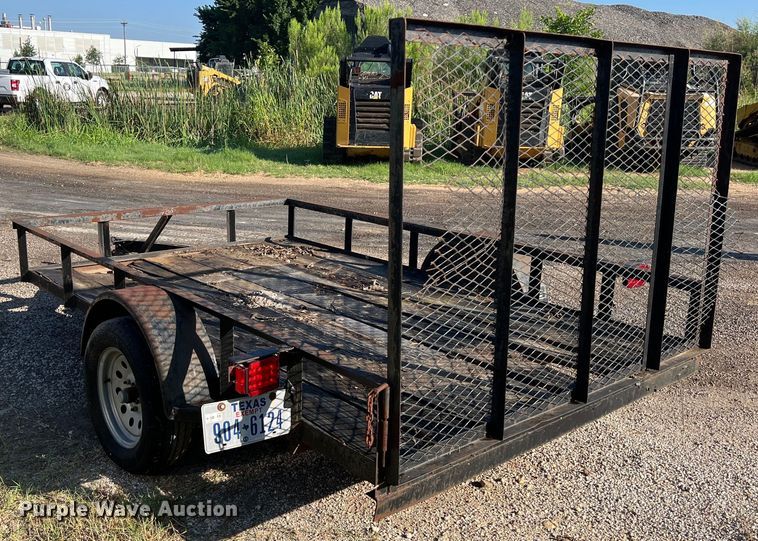 image for item LU9899 2010 C&M utility trailer