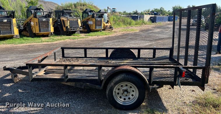 image for item LU9899 2010 C&M utility trailer