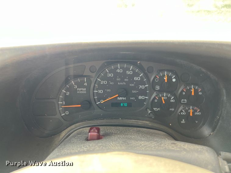 image for item LU9950 2004 GMC C8500 flatbed truck