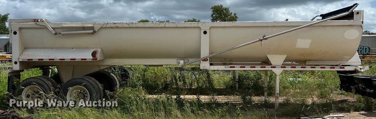 image for item LU9953 2013 CTS HRD 32 end dump trailer