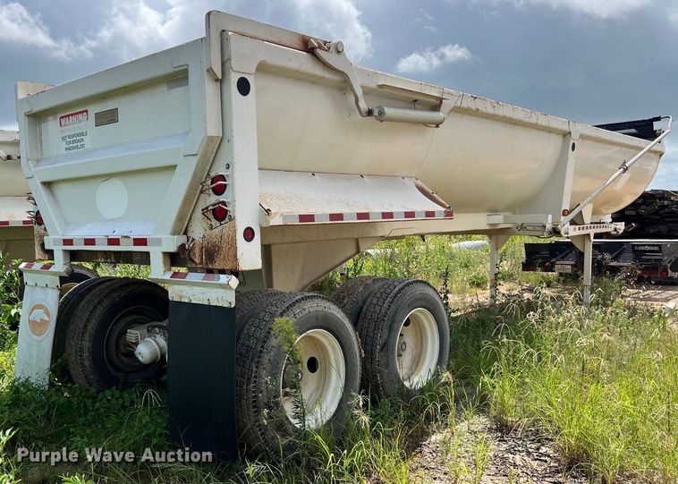 image for item LU9953 2013 CTS HRD 32 end dump trailer