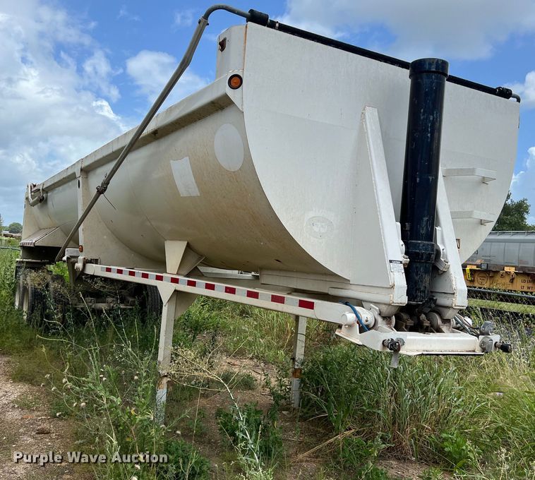 image for item LU9954 2013 CTS HRD 32 end dump trailer