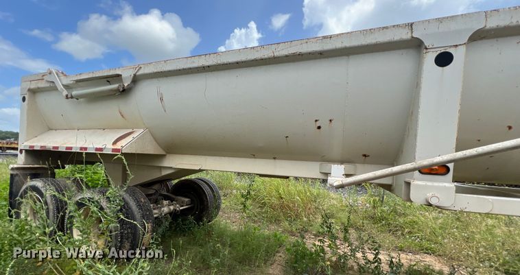 image for item LU9954 2013 CTS HRD 32 end dump trailer