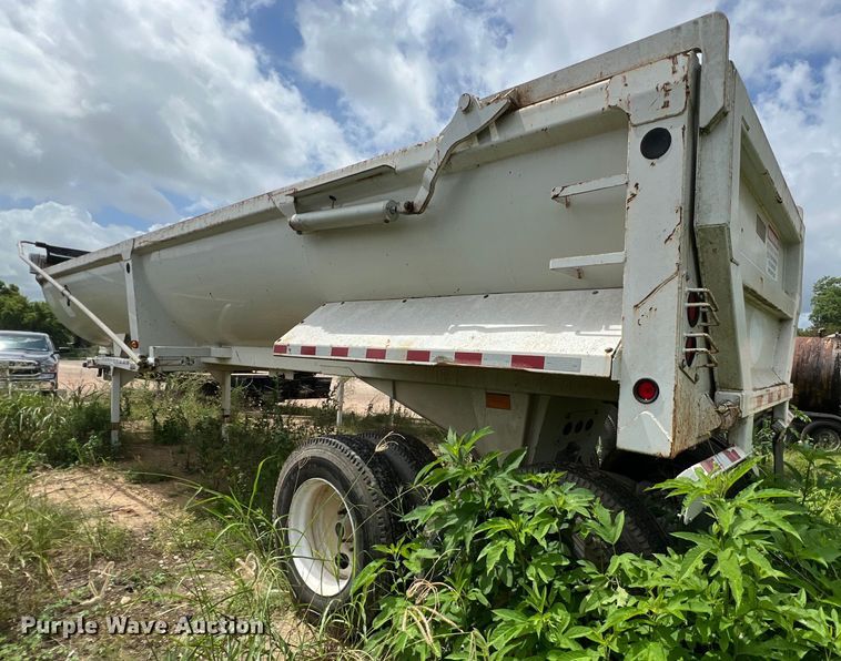 image for item LU9954 2013 CTS HRD 32 end dump trailer