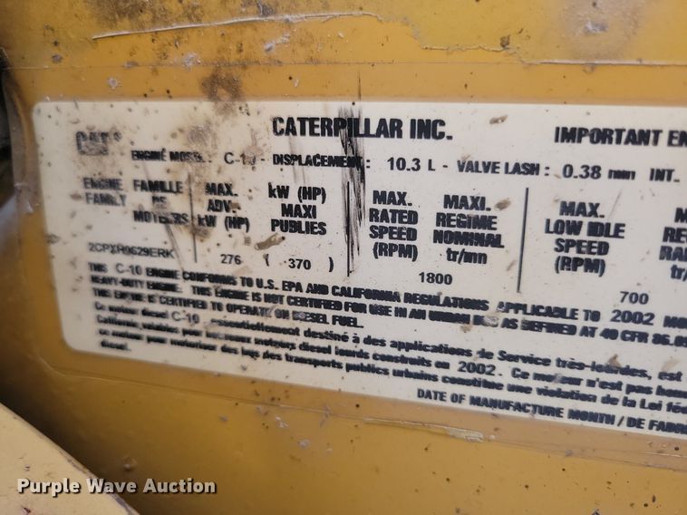 image for item MO9200 2003 Sterling LT9500 dump truck