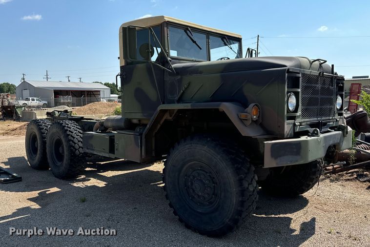 image for item MU9793 1985 AM General M923A1 truck cab and chassis