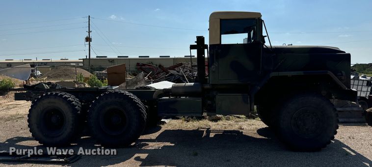 image for item MU9793 1985 AM General M923A1 truck cab and chassis