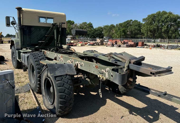 image for item MU9793 1985 AM General M923A1 truck cab and chassis