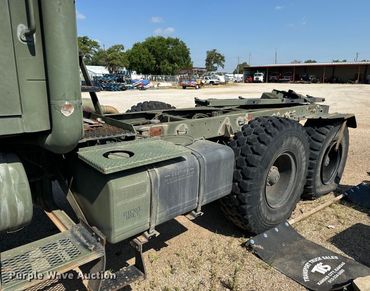 image for item MU9793 1985 AM General M923A1 truck cab and chassis
