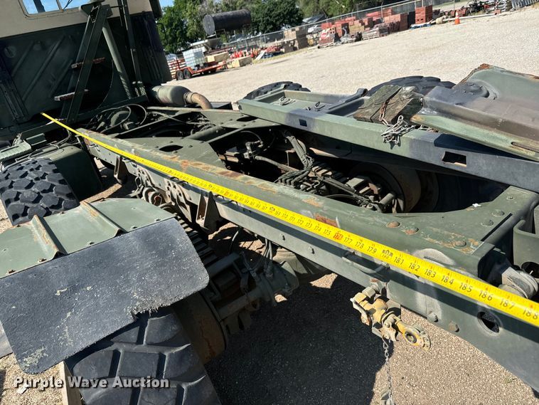 image for item MU9793 1985 AM General M923A1 truck cab and chassis