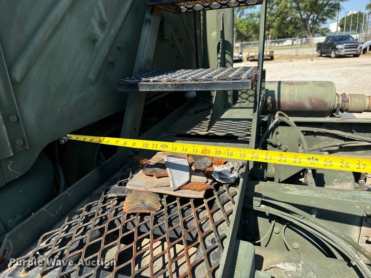 image for item MU9793 1985 AM General M923A1 truck cab and chassis