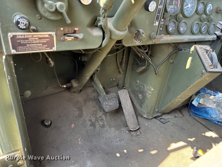 image for item MU9793 1985 AM General M923A1 truck cab and chassis