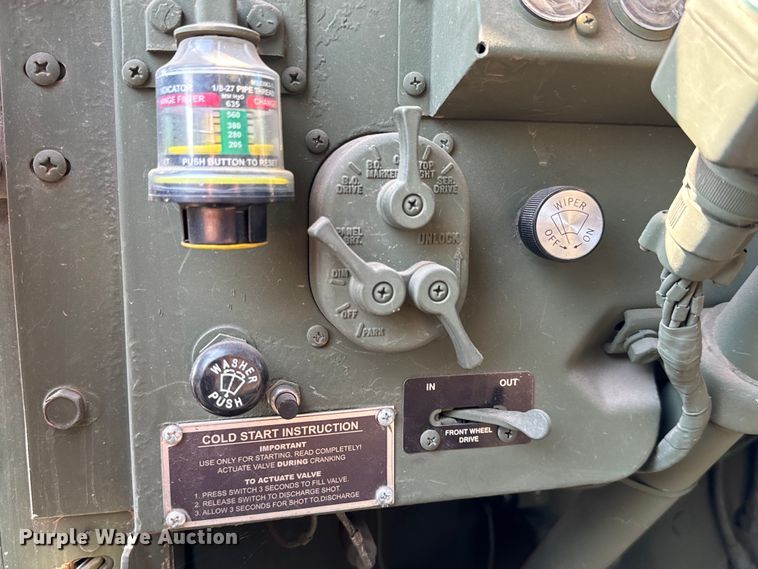 image for item MU9793 1985 AM General M923A1 truck cab and chassis