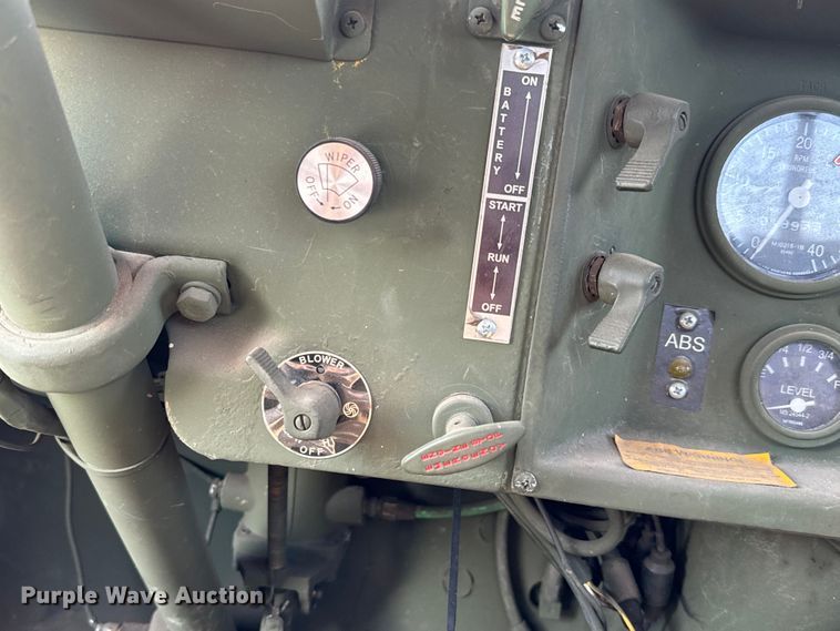 image for item MU9793 1985 AM General M923A1 truck cab and chassis