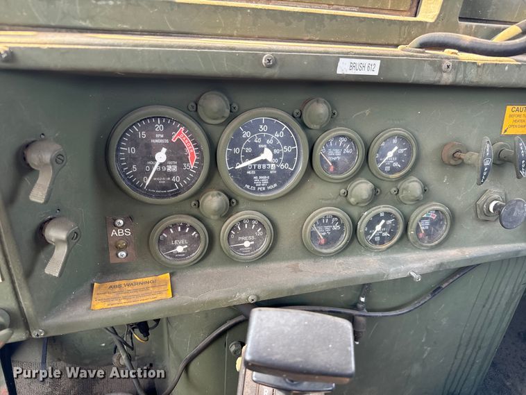 image for item MU9793 1985 AM General M923A1 truck cab and chassis