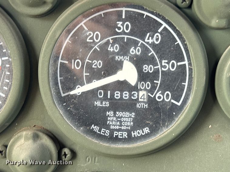 image for item MU9793 1985 AM General M923A1 truck cab and chassis