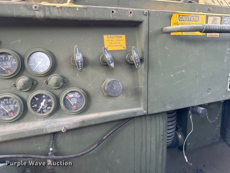 image for item MU9793 1985 AM General M923A1 truck cab and chassis