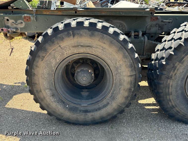 image for item MU9793 1985 AM General M923A1 truck cab and chassis