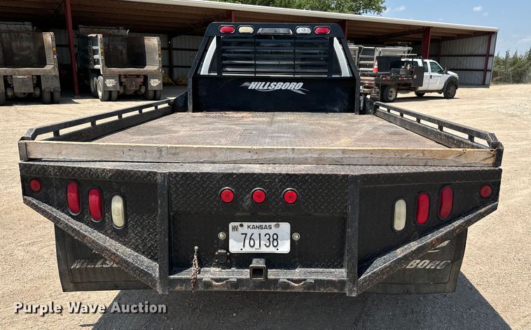 image for item MU9798 2008 Dodge Ram 4500HD flatbed truck