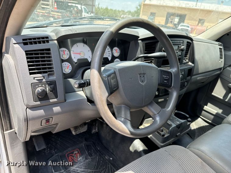 image for item MU9798 2008 Dodge Ram 4500HD flatbed truck