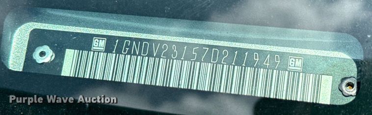 image for item MU9810 2007 Chevrolet  Uplander LS van