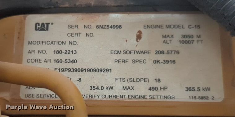 image for item NG9891 2002 Kenworth  W900 dump truck