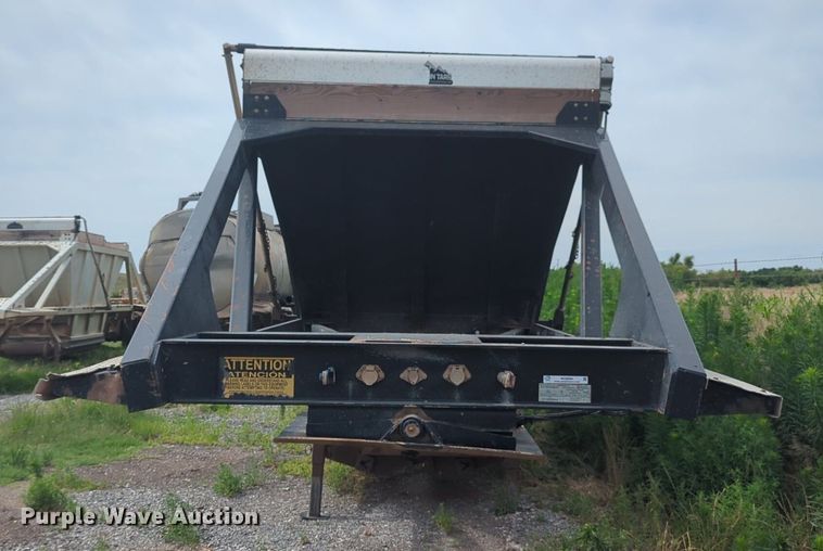 image for item NG9894 2018 Construction Trailer Specialists BDT 40 bottom dump trailer