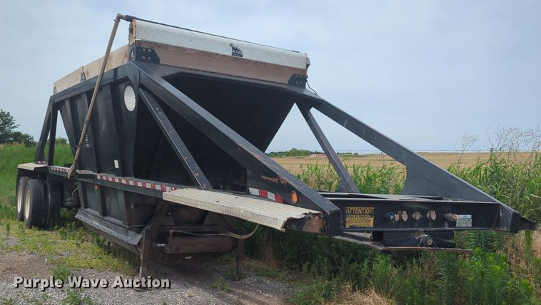 image for item NG9894 2018 Construction Trailer Specialists BDT 40 bottom dump trailer