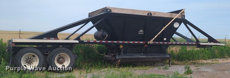 image for item NG9894 2018 Construction Trailer Specialists BDT 40 bottom dump trailer