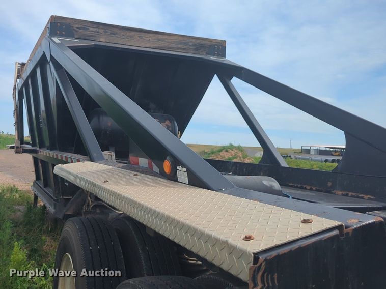 image for item NG9894 2018 Construction Trailer Specialists BDT 40 bottom dump trailer