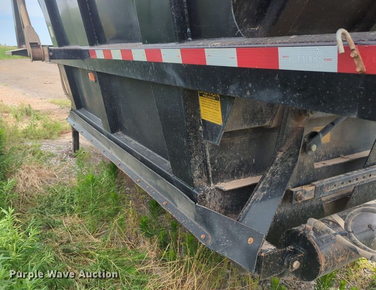 image for item NG9894 2018 Construction Trailer Specialists BDT 40 bottom dump trailer