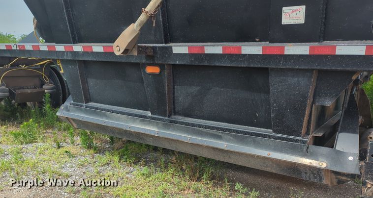 image for item NG9894 2018 Construction Trailer Specialists BDT 40 bottom dump trailer