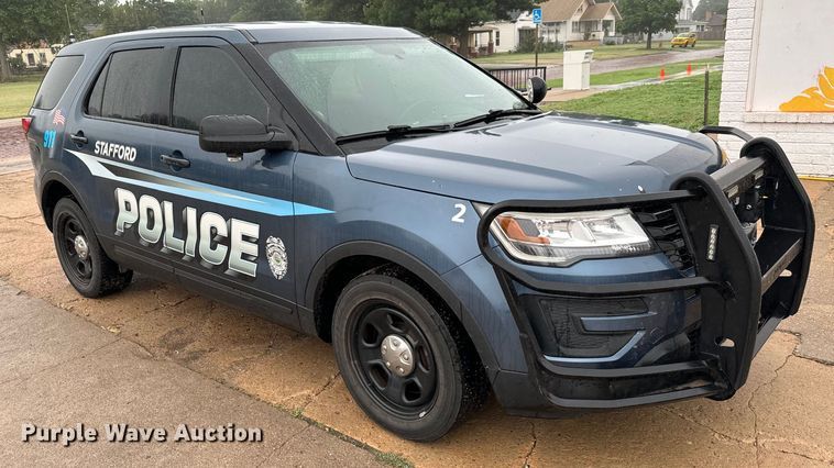 image for item NL9915 2018 Ford Explorer Police Interceptor  SUV