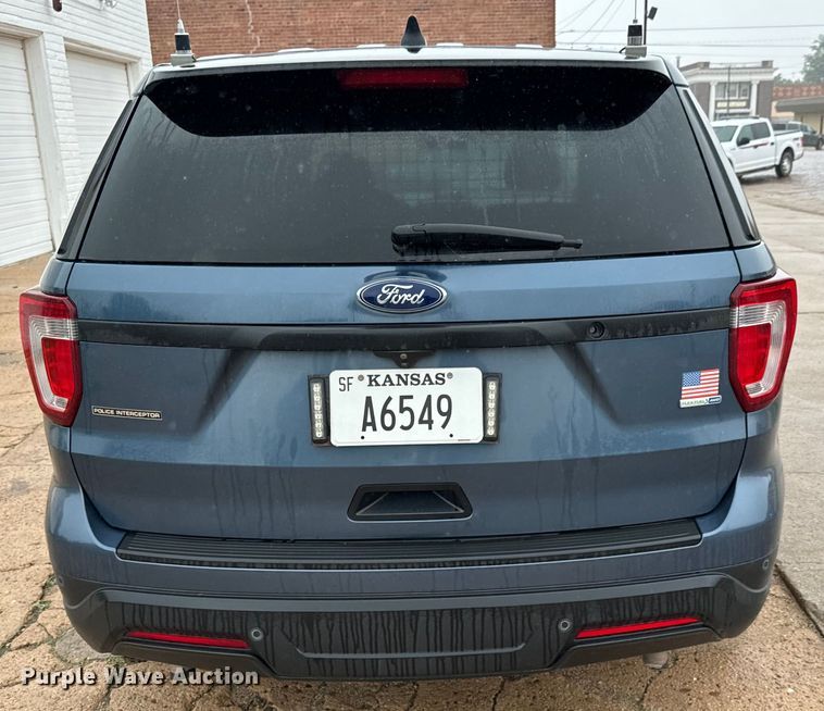 image for item NL9915 2018 Ford Explorer Police Interceptor  SUV