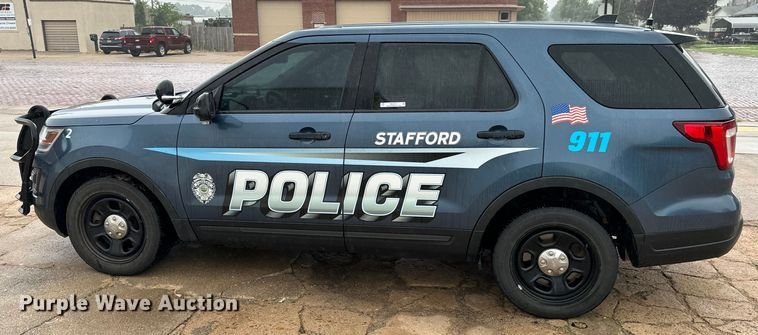 image for item NL9915 2018 Ford Explorer Police Interceptor  SUV